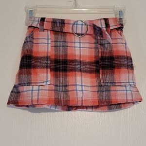 Plaid Justice Skort